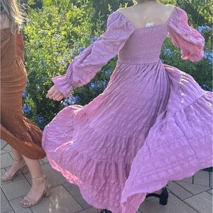 Kids juniors Joyfolie Mia Joy rose Mauve renaissance Quinn Dress portrait